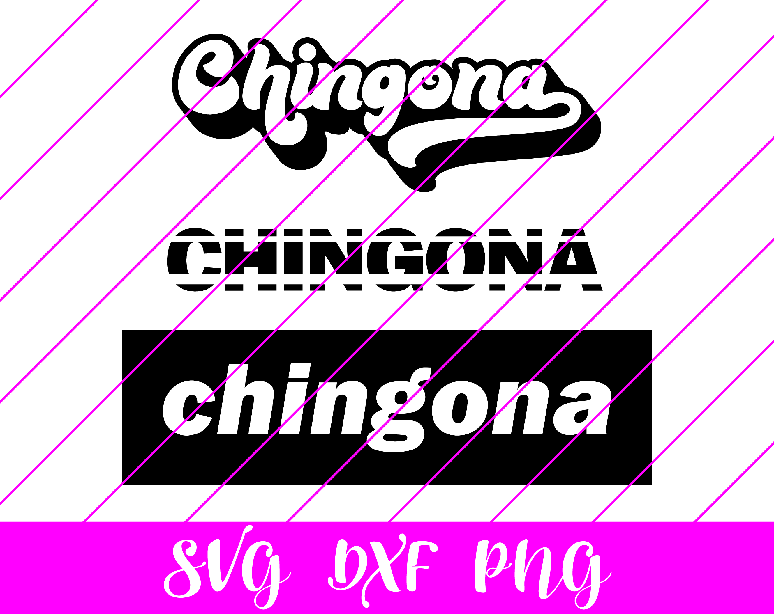 Chingona svg